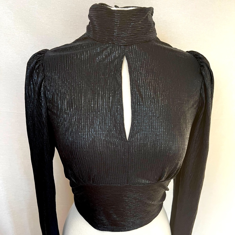 Top Shop Open Back Blouse